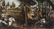 WERTINGER, Hans Boar Hunt china oil painting artist